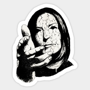 Beth Gibbons Portrait Art Sticker